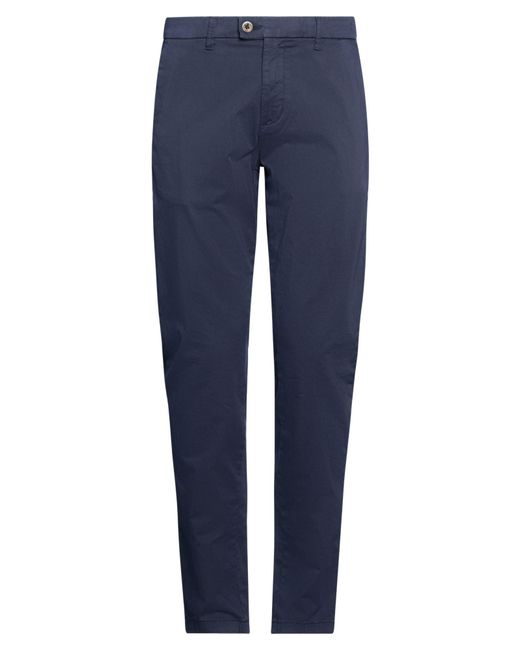 Squad² Blue Pants Cotton, Elastane for men
