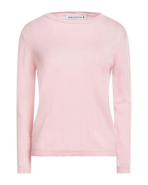 Pullover Shirtaporter de color Pink