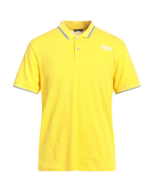 Husky Yellow Polo Shirt for men