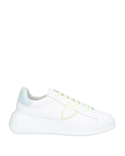 Philippe Model White Sneakers