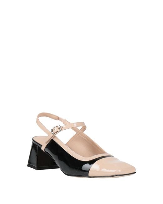 Zinda Black Pumps Leather