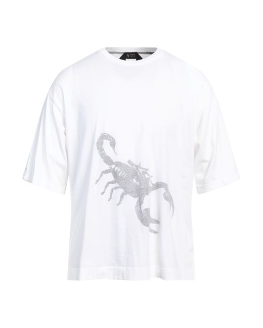 N°21 White T-shirt for men