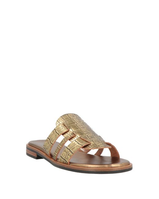 Frau White Sandals Leather