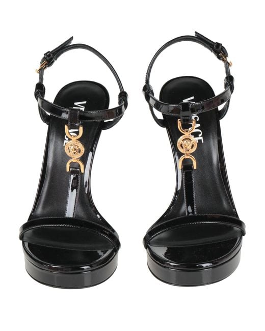 Versace Black Sandals