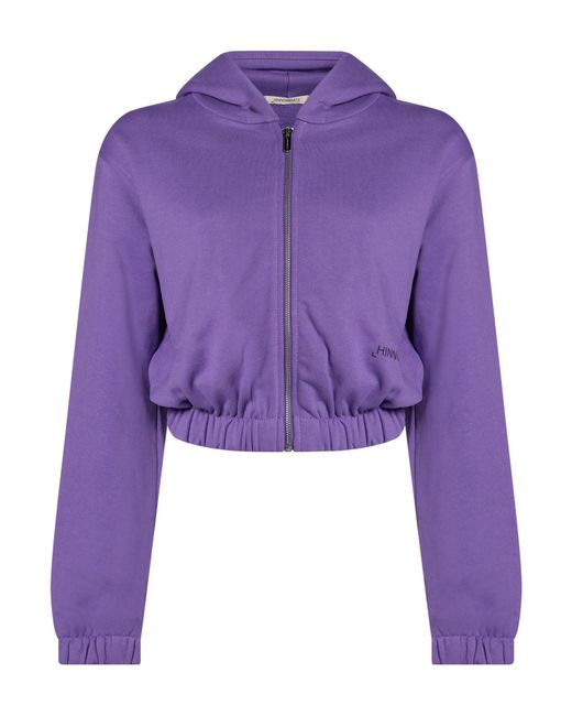 hinnominate Purple Sweatshirt Cotton