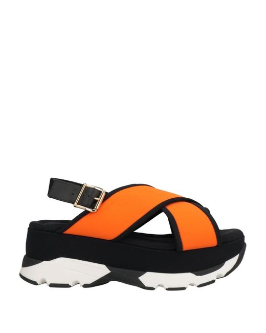 Marni Orange Sandals