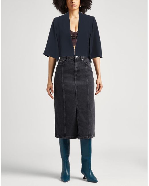 Poncho Caractere de color Blue