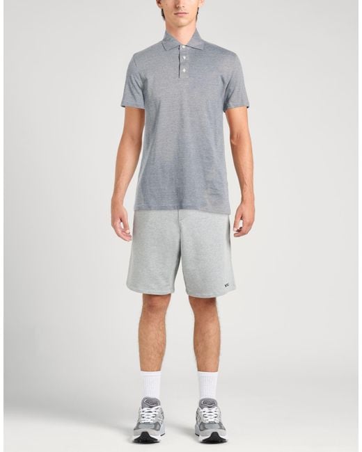 Polo Isaia de hombre de color Gray