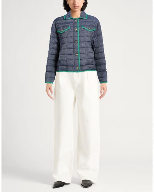 Herno Blue Puffer Polyamide