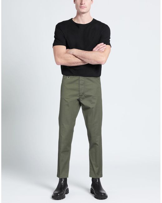 Paolo Pecora Green Pants for men