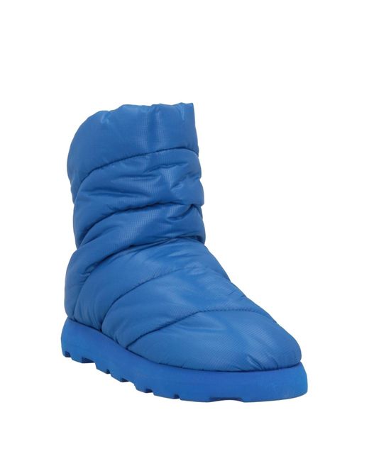 PIUMESTUDIO Blue Ankle Boots