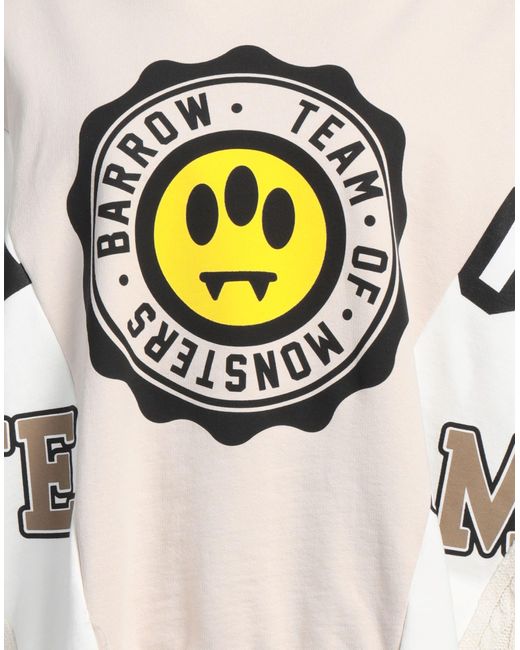 Barrow White Sweatshirt
