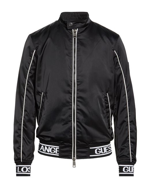 Guess Black Jackets for men