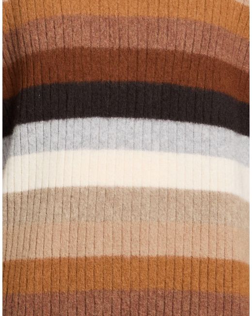 Drumohr Brown Sweater Lambswool for men