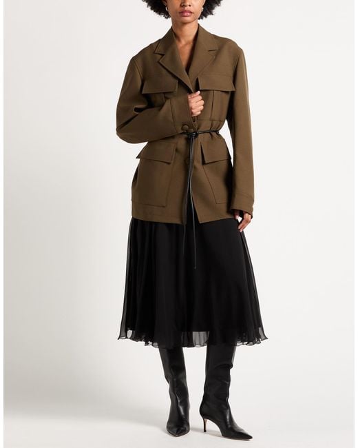 Rohe Brown Jacket Virgin Wool
