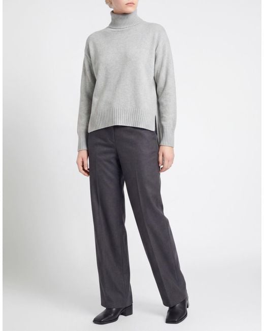Paltò Gray Turtleneck
