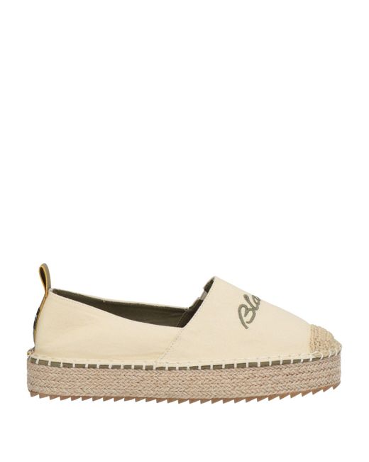 blauer espadrilles