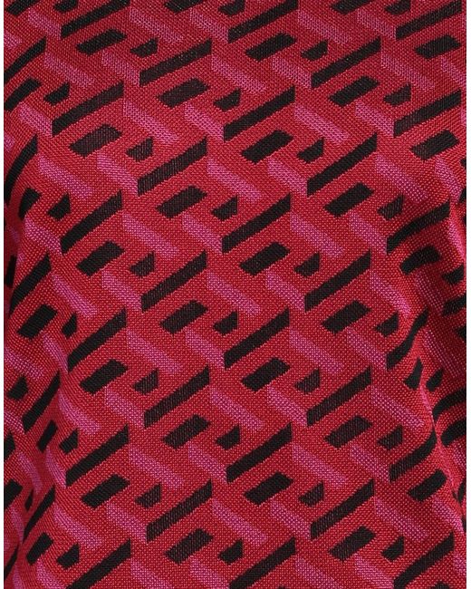 Versace Red Turtleneck