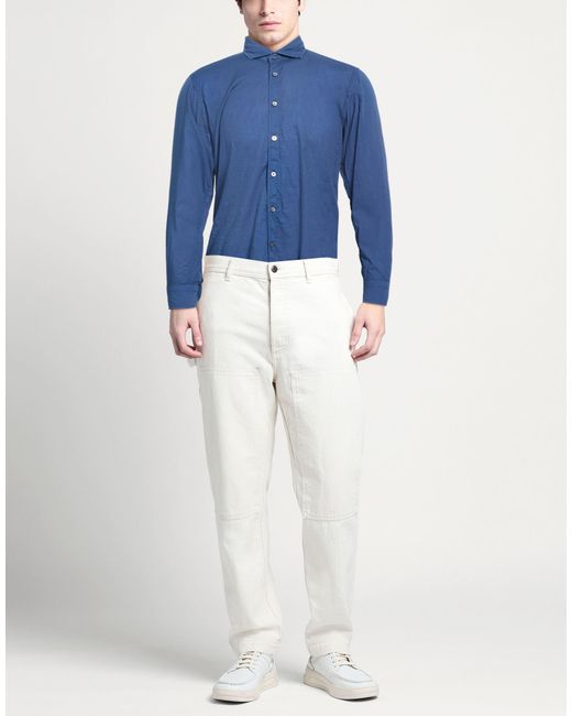 Guglielminotti Blue Shirts for men