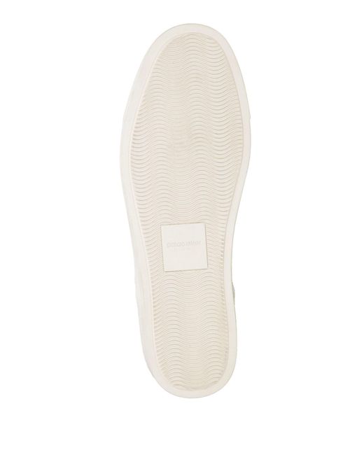 Giorgio Armani White Trainers for men