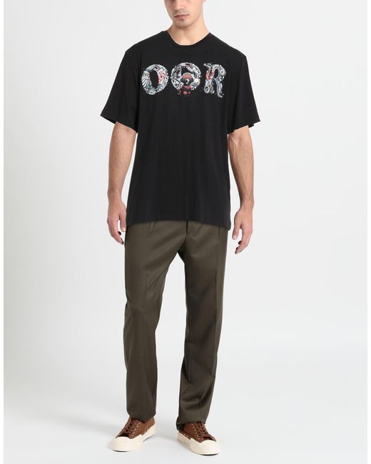 Camiseta OOR STUDIO de hombre de color Black