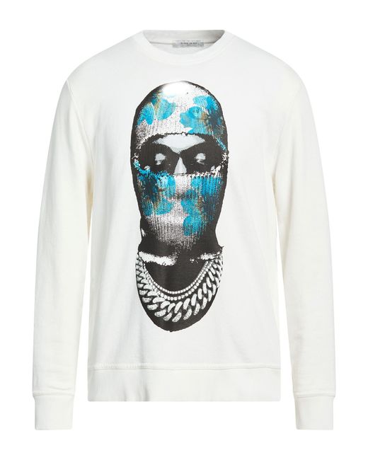 Ih Nom Uh Nit White Sweatshirt Cotton, Elastane for men