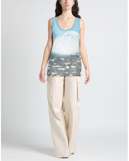 Jil Sander Blue Tank Top
