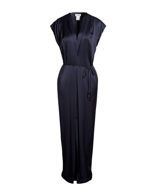 Ottod'Ame Blue Maxi Dress Viscose