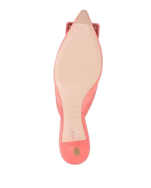 Roger Vivier Pink Mules & Clogs