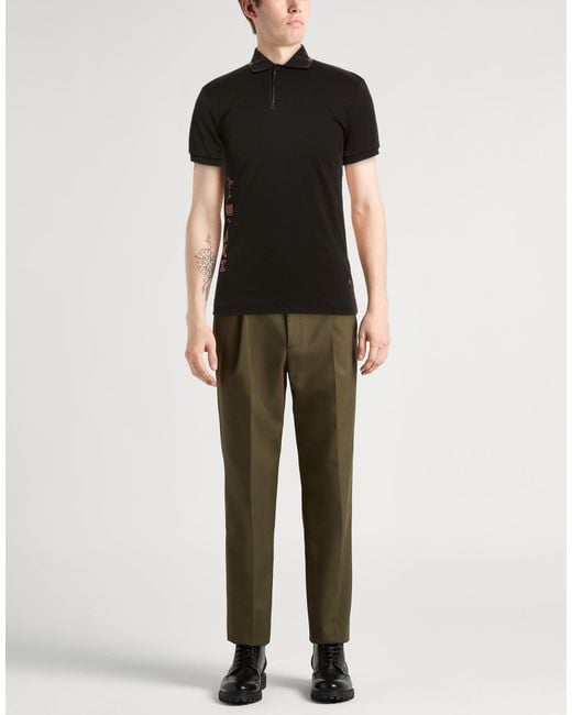 Polo Hackett de hombre de color Black