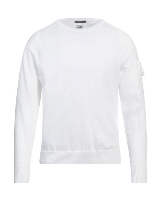 C P Company Pullover in White für Herren