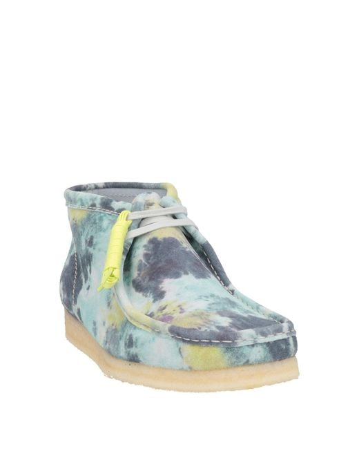 Clarks Blue Ankle Boots for men