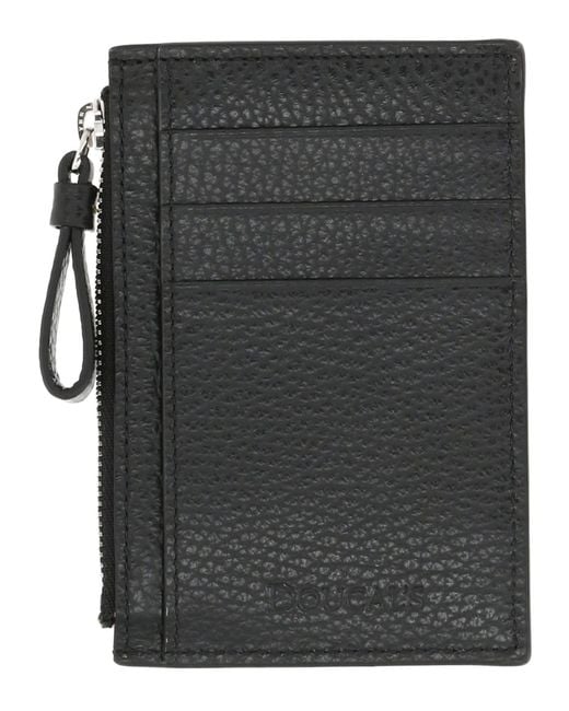Doucal's Black Cardholders for men