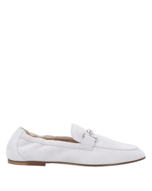 Tod's White Loafer