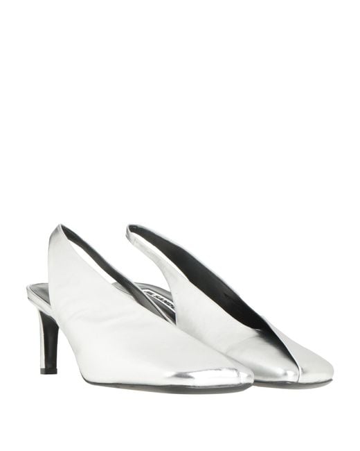 Jil Sander White Pumps Leather