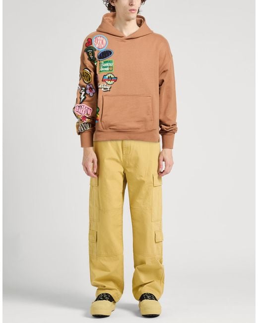 Barrow Natural Camel Sweatshirt Cotton for men