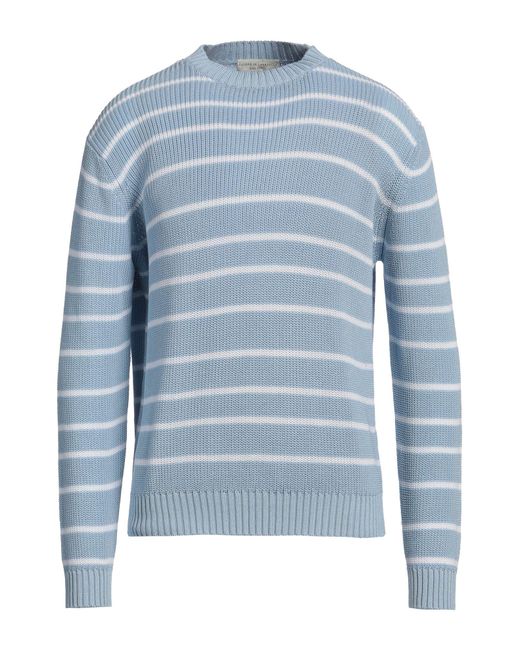 Pullover di FILIPPO DE LAURENTIIS in Blue da Uomo