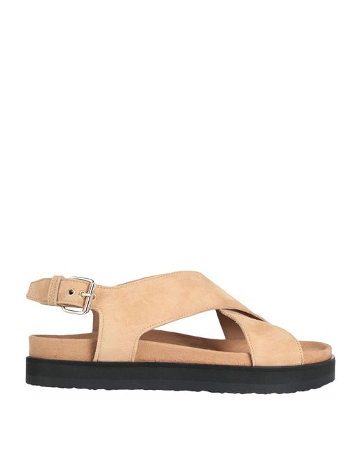 & Other Stories Natural Sandals Soft Leather