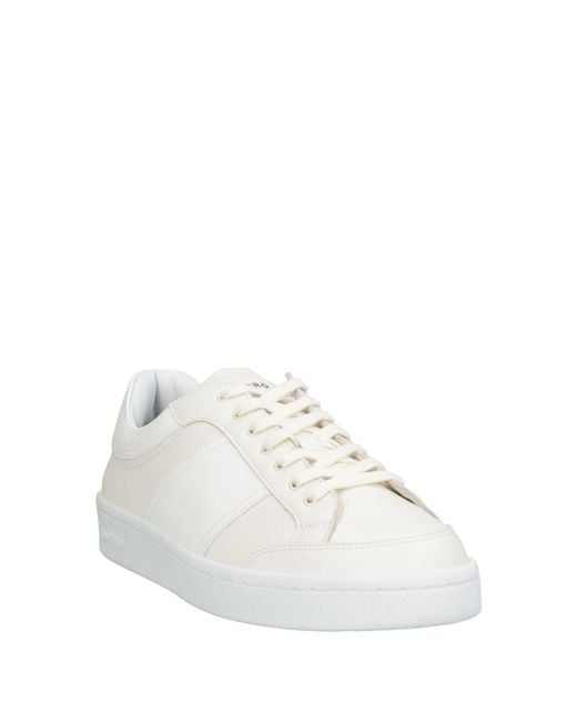 Sandro White Sneakers Leather for men
