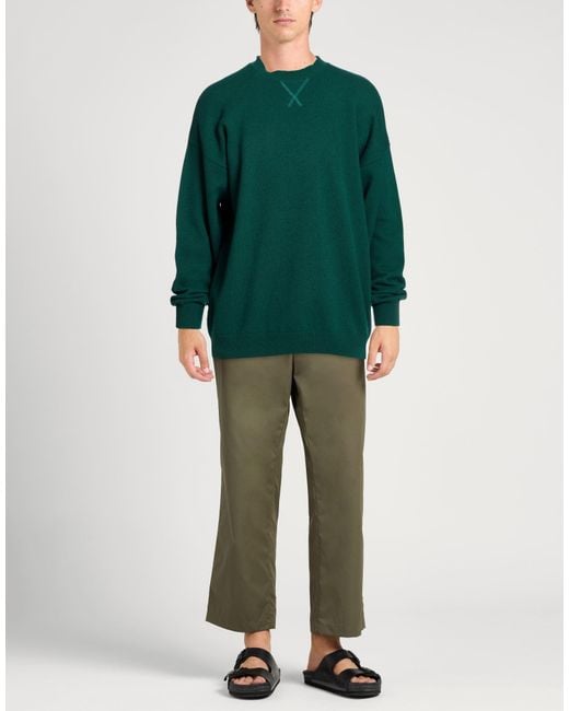 Pullover di Amaranto in Green da Uomo