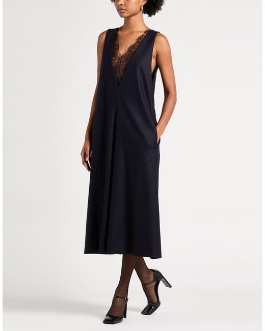 Carven Black Midi Dress