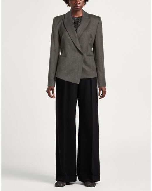 Kaos Black Blazer Polyester, Viscose, Elastane, Polyamide, Lurex