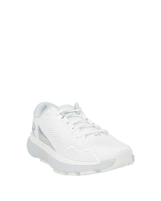 Under Armour White Hovr Infinite Sneakers Textile Fibers for men