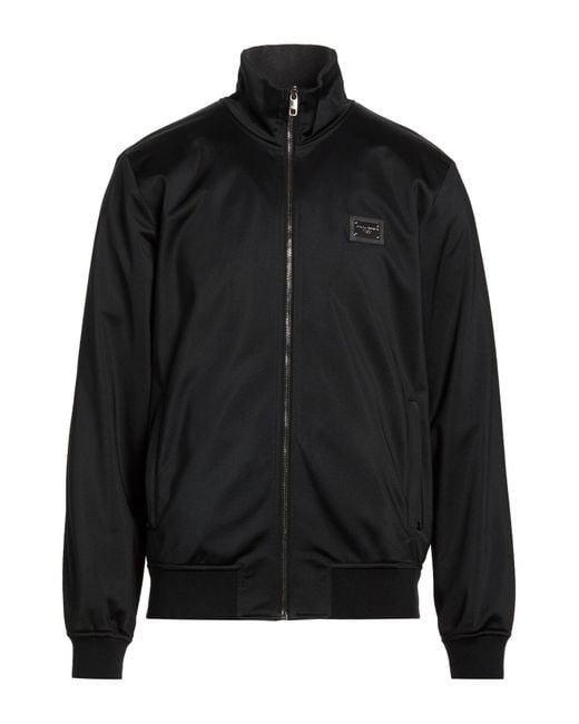 Dolce & Gabbana Black Jacket Polyester for men