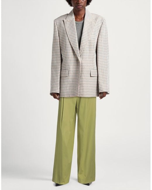 Alysi Green Pants Cotton