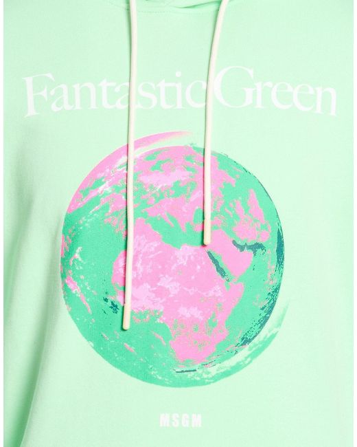 MSGM Green Sweatshirt for men
