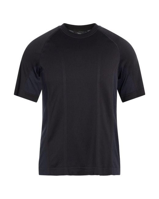 Alpha Industries Black T-Shirt Polyester, Polyamide for men