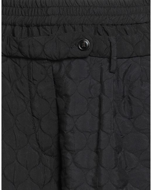 White Sand Black Pants Polyester, Elastane