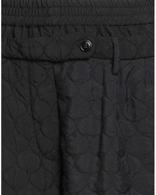 White Sand Black Pants Polyester, Elastane