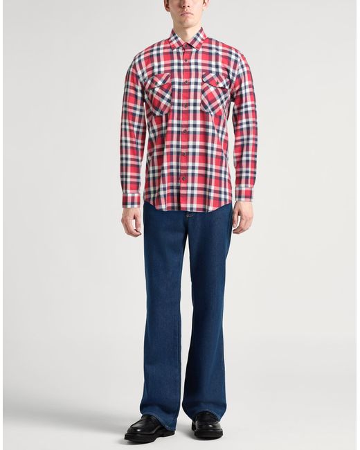 Barbour Red Shirt for men